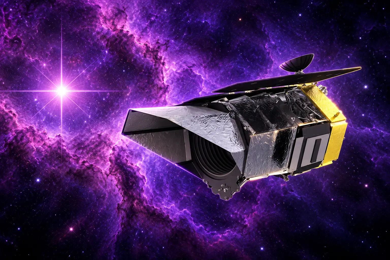 NASA powers up Roman telescope camera in flight