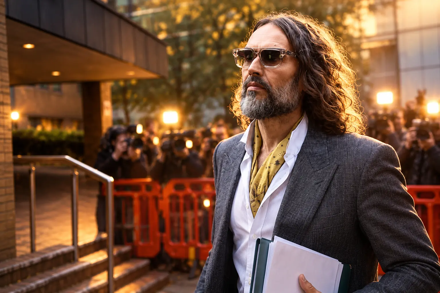 Russell Brand Southwark trial Soho toilet allegation