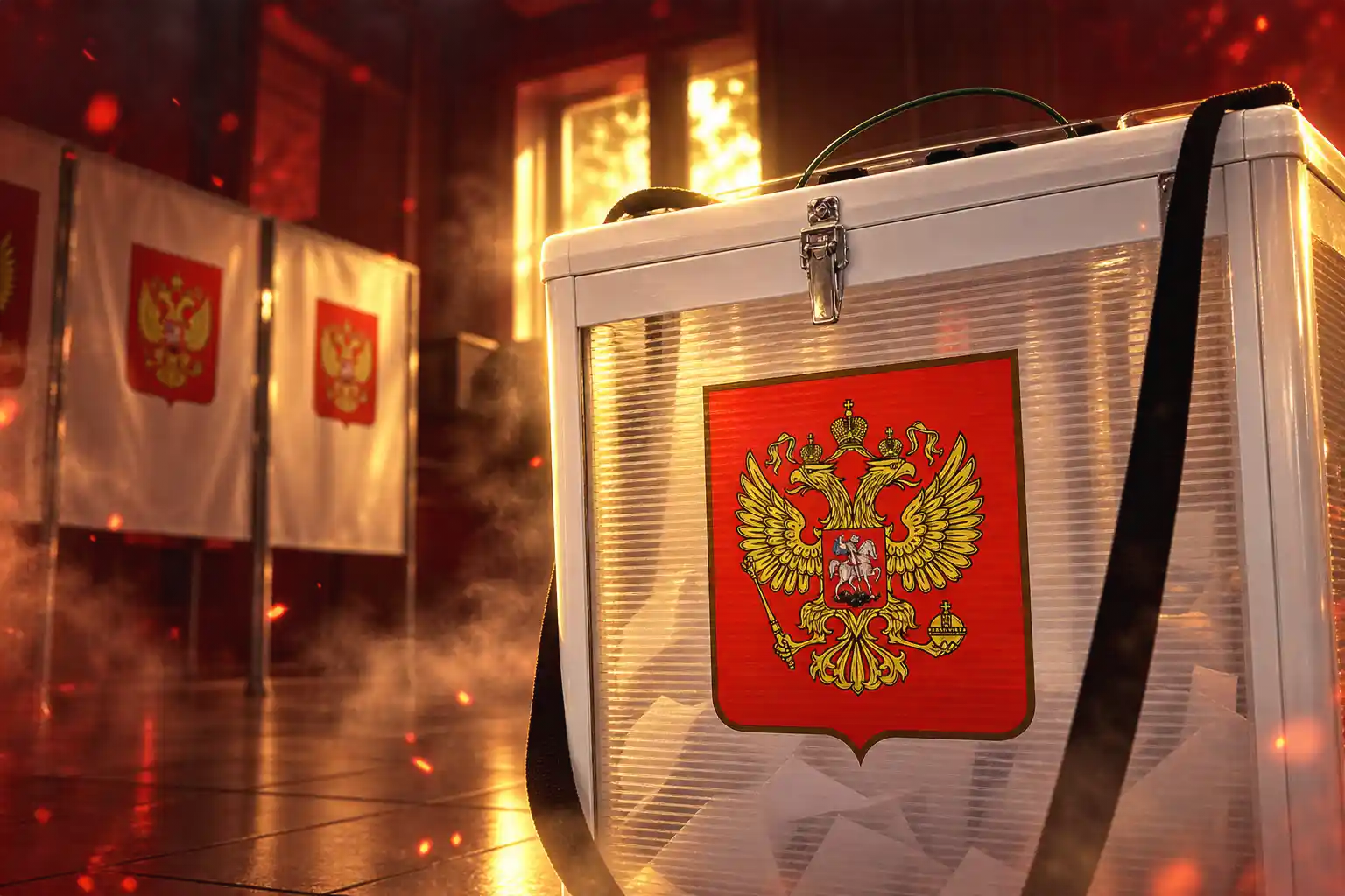 Russia wartime Duma vote opens under drone alerts