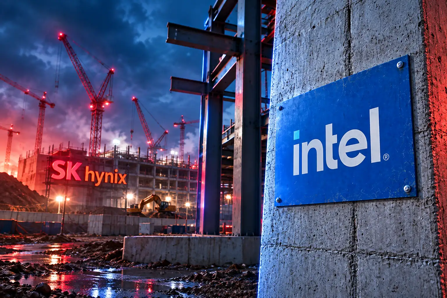 SK hynix Intel talks on Ohio memory plant