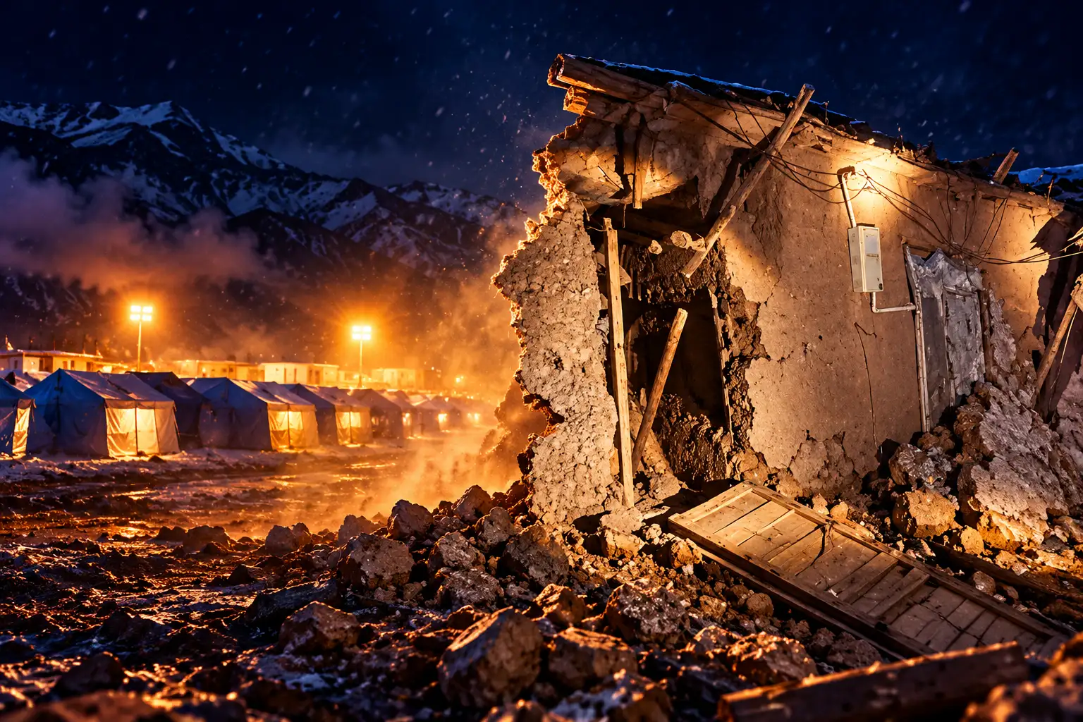 Tibet Baqen earthquake kills 16 Nagqu rescue