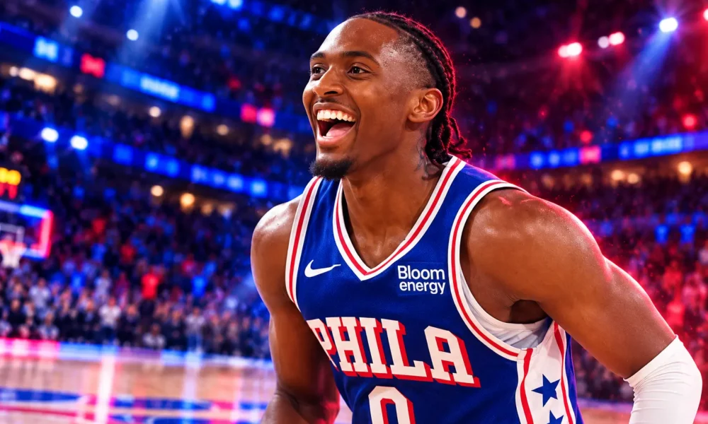 Tyrese Maxey 76ers 29-point comeback vs Cavaliers