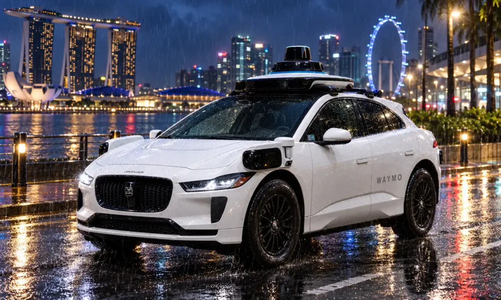 Waymo robotaxi Singapore service 2028