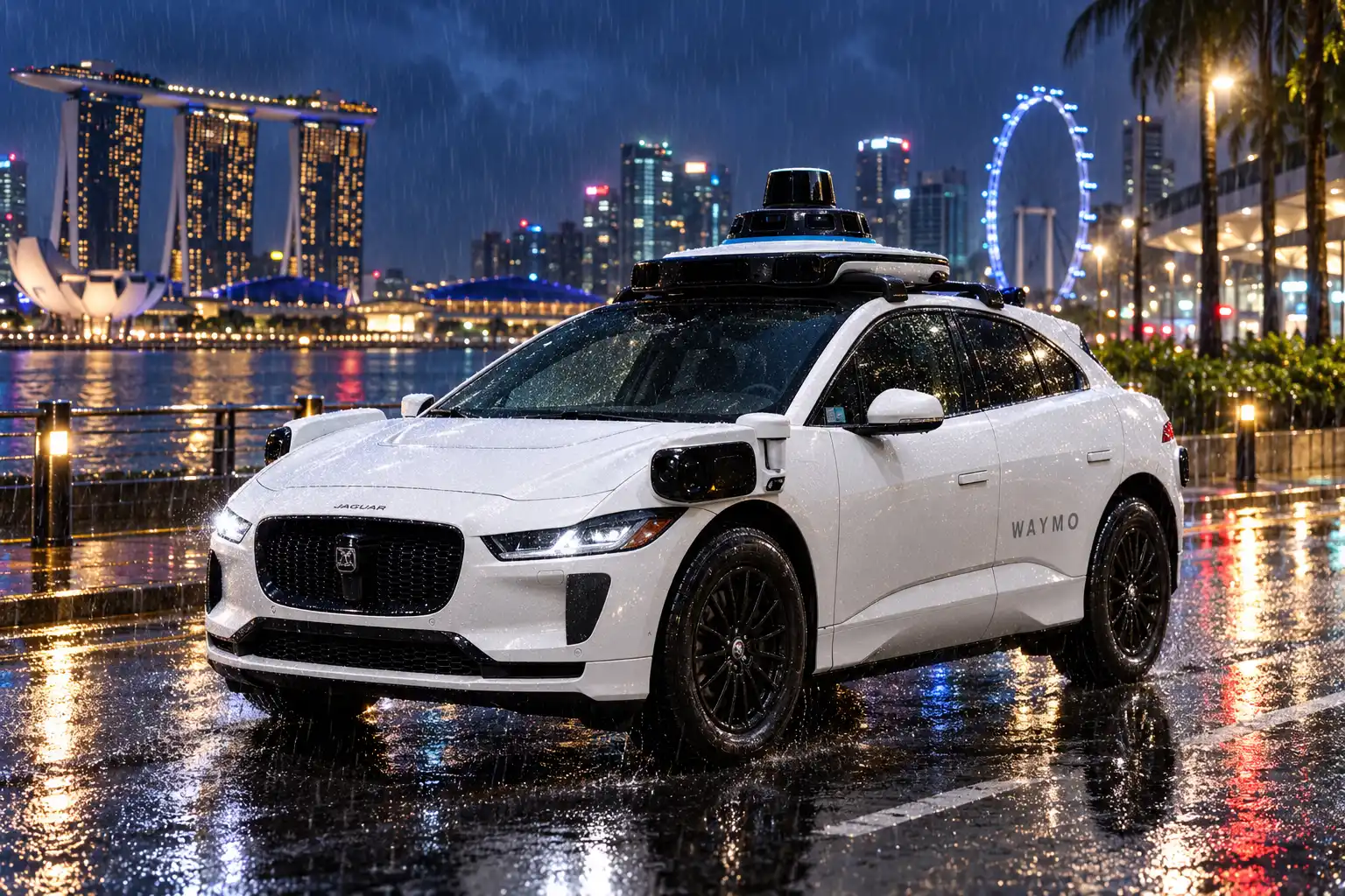 Waymo robotaxi Singapore service 2028