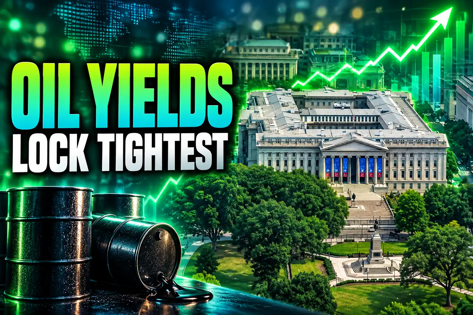 WTI oil 10-year Treasury yield 0.96 lockstep Fed hike